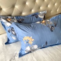 防水防螨防口水头油纯色简约枕套可洗酒店乳胶枕芯枕头保护套