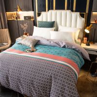 加厚纯棉磨毛单被套单件单人150x200秋冬全棉被罩200x230双人