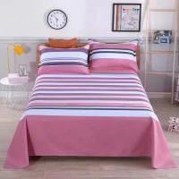 印花老粗布床单单件加厚儿童床印花单双人炕单学生宿舍被单