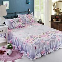 韩版磨毛床罩单件床裙床套裙式保护套防滑床单防尘罩