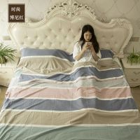 水洗棉旅行隔脏睡袋内胆纯棉超轻便携式酒店宾馆防脏床单棉