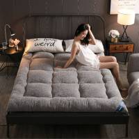 床垫加厚保暖羊羔绒床垫褥子1.2米单人双人1.8米2.0m床褥垫被护垫