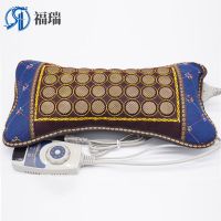玉石加热枕头护颈椎远红外线热敷仪托玛琳牵引脖子理疗磁疗保健