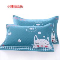 枕巾纯棉纱布 全棉三层布艺成人加大加厚枕头巾柔软吸汗卡通一对