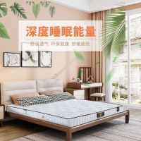 席梦思床垫1.5米1.8m乳胶椰棕弹簧床垫双人软硬两用1.2米