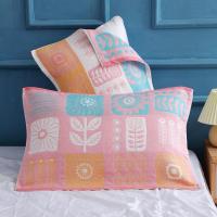 纱布枕巾一对装 单人枕巾 四季成人枕头巾吸汗透气情侣枕巾