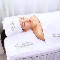 美容院包头专用毛巾皮肤管理束发带浴巾浴裙套装柔软铺床床单