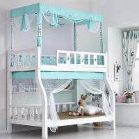 子母床蚊帐上下铺1.5米双层床高低儿童床1.2m学生0.9梯形家用1.35