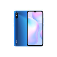 Redmi 9A 5000mAh 1300万AI相机 八核处理器 人脸解锁 4GB+128GB 晴空蓝游戏智能手机 小米 红米