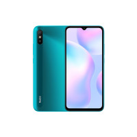 Redmi 9A 5000mAh 1300万AI相机 八核处理器 人脸解锁 4GB+64GB 湖光绿 游戏智能手机 小米 红米