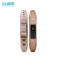 科林贝思(CLBST)智能门锁CK-Z01指纹锁 电子锁 密码锁 微信/蓝牙/IC卡解锁免费上门安装 智能安防 古铜