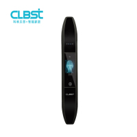 科林贝思(CLBST)智能门锁CK-R01指纹锁 电子锁 密码锁 微信/蓝牙/IC卡解锁 免费上门安装 智能安防 钛黑