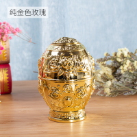 平底金玫瑰|欧式复古牙签筒手压自动式牙签盒创意礼品牙签座酒店多色可选