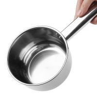 不锈钢水瓢水勺家用汤勺厨房水舀子可当奶锅汤锅勺子