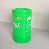 绿色带图 7个|塑料筷筒饭店筷笼餐馆筷子篓面馆筷子筒商用印logo家用筷子盒