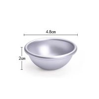 无搭配 [中号]1个装|雪媚娘模具自制果冻布丁慕斯蛋糕模具半圆雪梅娘工具烘焙diy家用