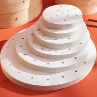 3.5英寸(100张)8.9cm|蒸笼纸笼屉蒸屉油纸垫不粘圆形蒸包子饺子馒头垫纸一次性家用商用