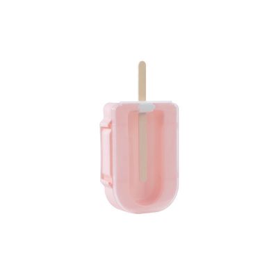 粉色单子(带盖子+10根木棒)|雪糕冰棍模具家用自制冻冰块做冰棒冰淇淋冰糕制冰盒冷饮磨具冰格