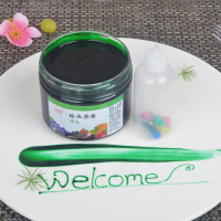 绿色送一个空挤壶|果酱画果酱套装工具全套厨师厨房专用画盘绘画创意盘饰小挤壶瓶子