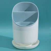 天空蓝|多功能宝宝餐具收纳架宝宝奶瓶刷架子塑料沥水架勺子置物架