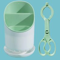 晨雾绿+奶瓶夹|多功能宝宝餐具收纳架宝宝奶瓶刷架子塑料沥水架勺子置物架