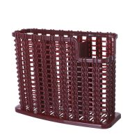 紫色|厨房筷子架餐具收纳盒家用沥水免打孔多功能筷子篓筷子筒筷子盒子
