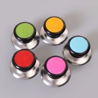 彩色锅盖帽(颜色随机) 1个装(不带螺丝)|防烫顶珠锅盖帽钮提把手柄锅顶头中号不锈钢玻璃汤锅炒锅配件