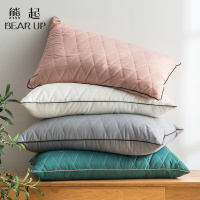 熊起家纺2021一对装枕头单人枕芯双人护颈椎枕助睡眠学生宿舍五星级酒店女家用
