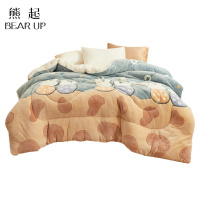 熊起家纺2021羊羔绒毛毯被子冬季加厚保暖珊瑚绒双层毯子冬天学生宿舍单人春秋