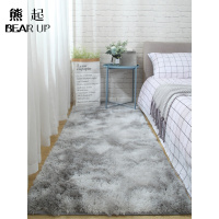 熊起家纺2021北欧ins风女生房间地毯卧室满铺可爱网红同款床边毛毛绒毯地垫子
