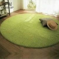 熊起家纺2021可爱圆形地毯健身瑜伽地垫吊篮藤椅电脑椅垫客厅卧室可爱床边地毯