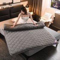 熊起家纺2021冬天加厚保暖神器水晶绒榻榻米床垫加厚双人卧室折叠防滑地铺睡垫