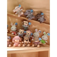 精品抓娃娃机里的布娃娃公仔夹机小号毛绒玩具批活动礼品