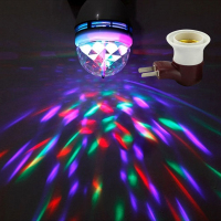 彩色旋转灯泡ktv酒吧舞台灯旋转灯情趣彩色魔球灯X8