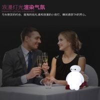 买2送1同款 led节能插电开关小夜灯喂奶床头灯炫彩光控起夜灯H6