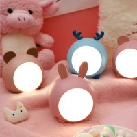 夜灯儿童睡觉少女心不插电三档调光学生宿舍可充电卧室床头小夜灯