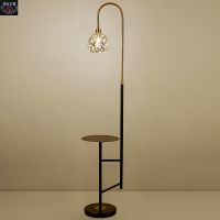 太阳花落地灯客厅卧室北欧轻奢网红ins沙发茶几书房床头立式台灯D8