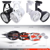 轨道灯led射灯par30超亮商场展厅客厅服装店节能灯泡Y9