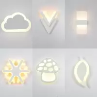 壁灯现代简约床头灯古达卧室创意个性北欧客厅楼梯过道灯墙灯灯具