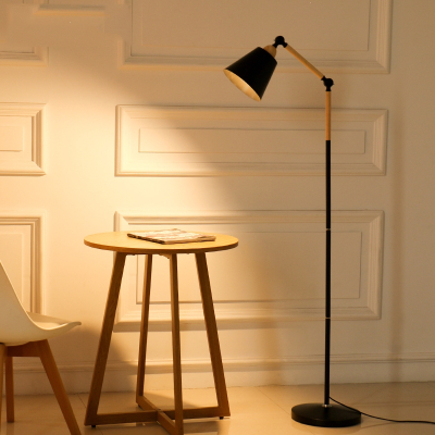 落地灯现代简约钓鱼灯古达遥控创意北欧客厅卧室书房立式台灯