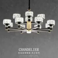 古达年 轻奢水晶吊灯客厅主灯简约现代大气卧室全屋灯具套餐(Xtb)