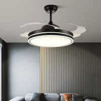 TCL吊扇灯餐厅现代简约卧室客厅家用一体带电风扇的隐形风扇灯(ira)