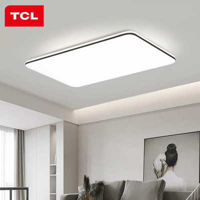 TCL照明超薄吸顶灯简约现代大气客厅灯房间卧室灯具长方形灯饰