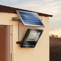 古达太阳能庭院灯户外灯投光灯家用大功率照明灯