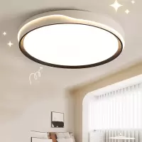 古达卧室灯现代简约儿童房圆形吸顶灯奶油风主卧房间家用灯具