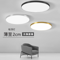 大海边吸顶灯LED简约圆形卫生间卧室阳台厨卫灯过道走廊灯