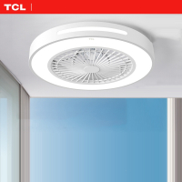 TCL卧室风扇灯吸顶电扇灯吊灯家用变频带一体的吊扇灯
