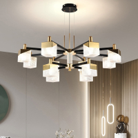 古达吊灯现代简约大气高级感流行网红轻奢风创意极简客厅主灯