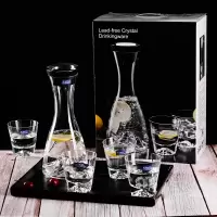 baer HAND MADE QUALITY9643-5彩盒套装水具1壶+4杯  高雅格调 精致水杯水壶