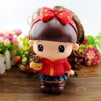 特价创意大号白雪公主储蓄罐 摔不破搪胶储钱罐 女孩礼物礼品X0|发箍女孩红衣